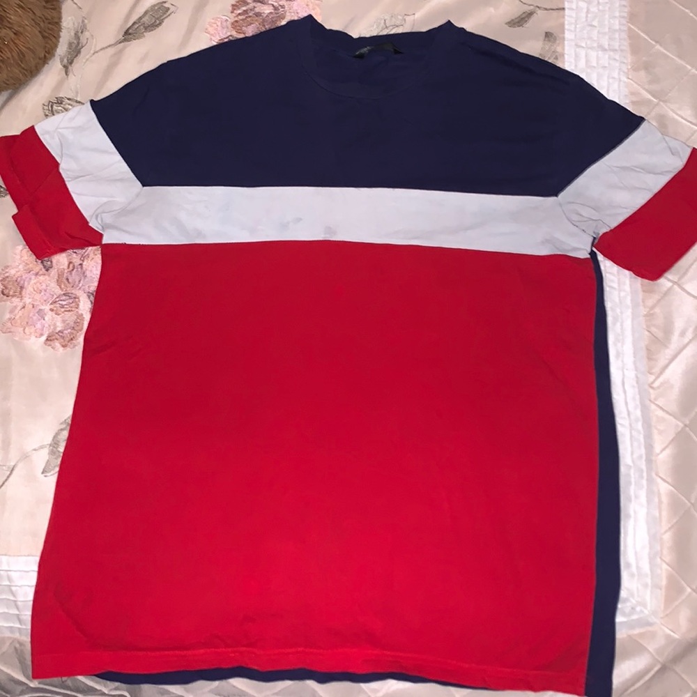 Blue, Red, & White Tee